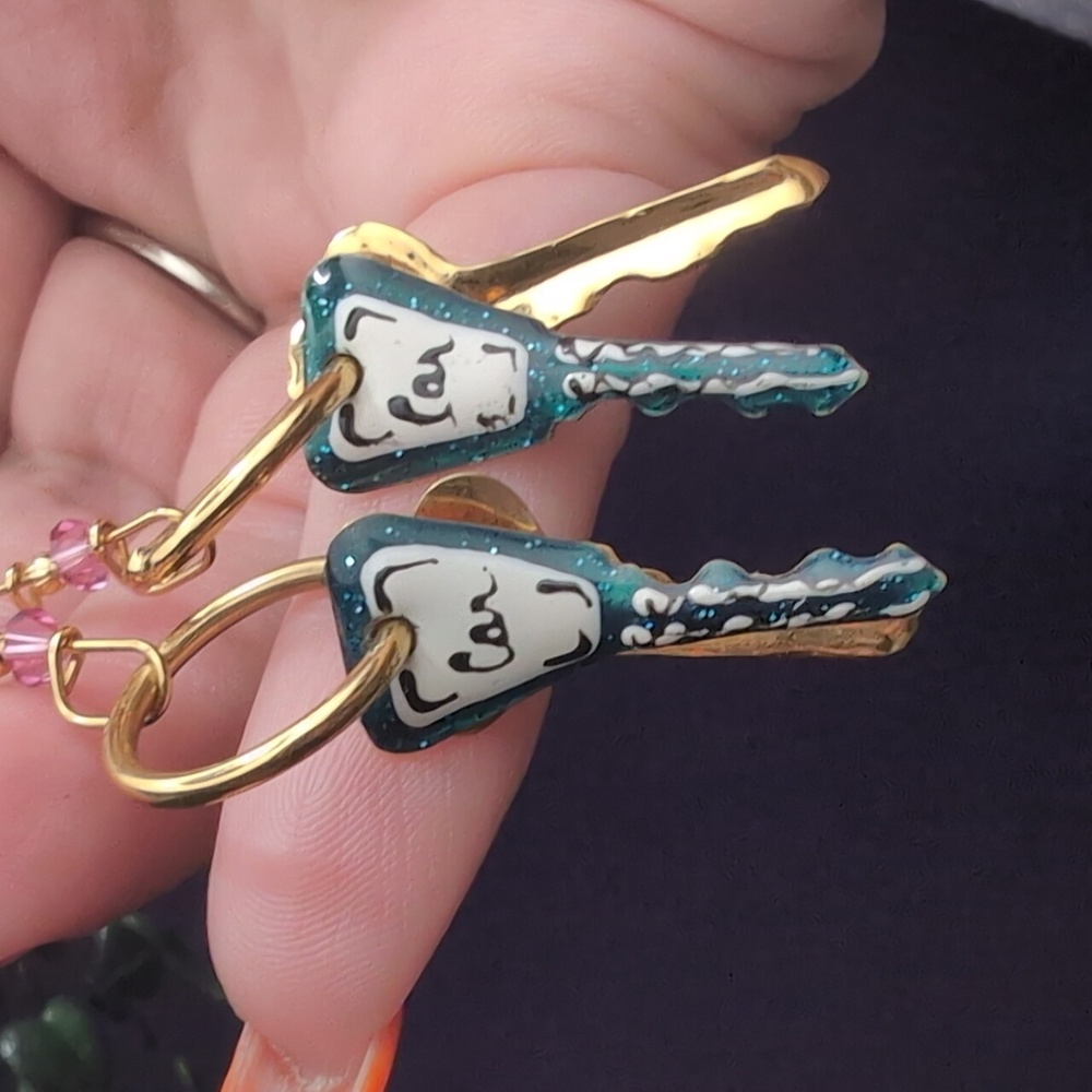 LATR Key To My Heart & Car Earrings